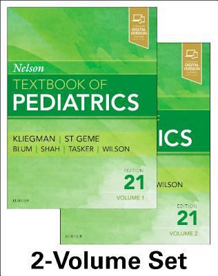 Nelson Textbook of Pediatrics, 2-Volume Set 032352950X Book Cover