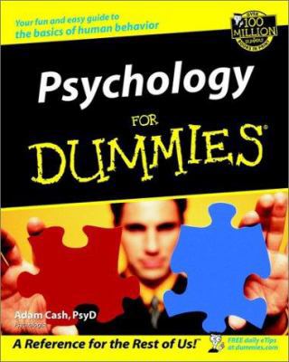 Psychology for Dummies. 0764554344 Book Cover