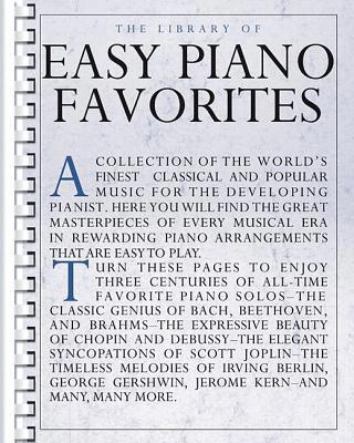 The Library of Easy Piano Favorites 082561483X Book Cover