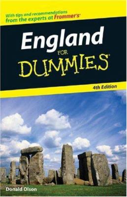 England for Dummies 0470165618 Book Cover