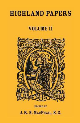 Highland Papers, Volume II 0788400436 Book Cover