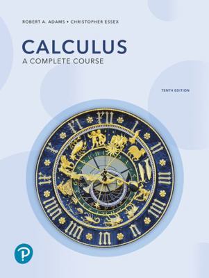 Calculus: A Complete Course 0135732581 Book Cover