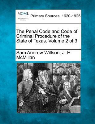 The Penal Code and Code of Criminal Procedure o... 1277096872 Book Cover