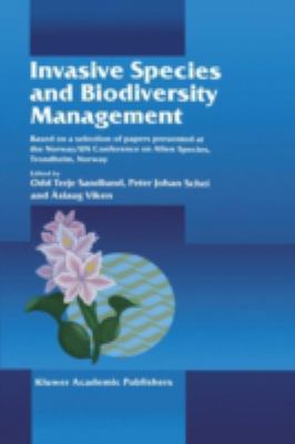 Invasive Species and Biodiversity Management 0792368762 Book Cover