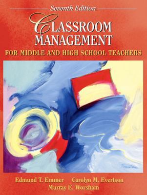 Classroom Management For Middle and High School... 0205455344 Book Cover