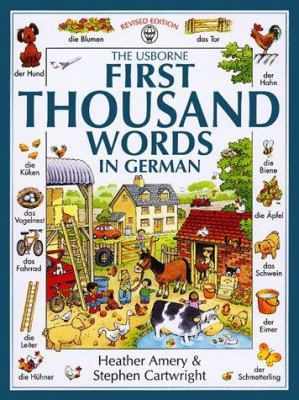 First Thousand Words in German 0746023073 Book Cover