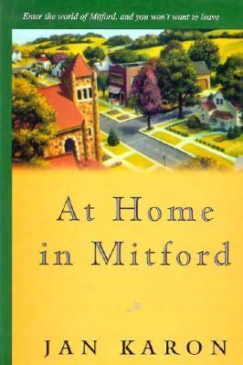 At Home in Mitford [Large Print] 1574900714 Book Cover