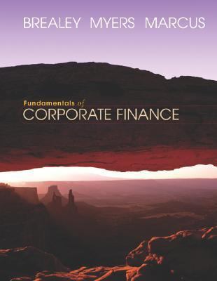 Fundamentals of Corporate Finance 0072557524 Book Cover