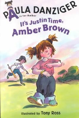 It's Justin Time, Amber Brown 0756913977 Book Cover