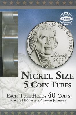 Whitman Nickel Size 5 Coin Tubes 0794828957 Book Cover