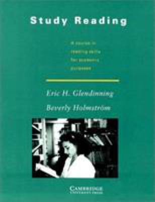 Study Reading: A Course in Reading Skills for A... 0521399742 Book Cover