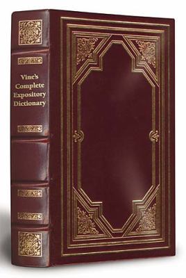Vine's Complete Expository Dictionary of Old an... 0785245677 Book Cover