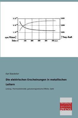 Die Elektrischen Erscheinungen in Metallischen ... [German] 395562207X Book Cover