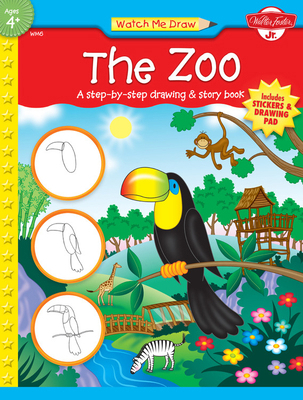 Watch Me Draw: The Zoo 1560107987 Book Cover
