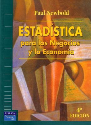 Estadística para los negocios y la economía [Spanish] 8489660069 Book Cover