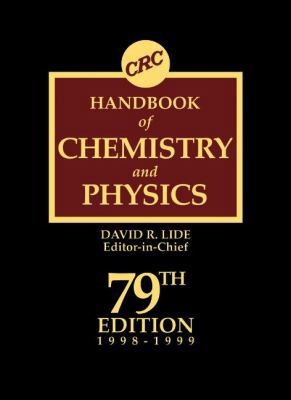 CRC Handbook of Chemistry and Physics: A Ready-... 0849304792 Book Cover