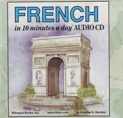 French in 10 Minutes a Day Audio CD Wallet - Li... 1931873259 Book Cover