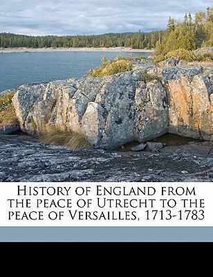 History of England from the peace of Utrecht to... 1176674889 Book Cover
