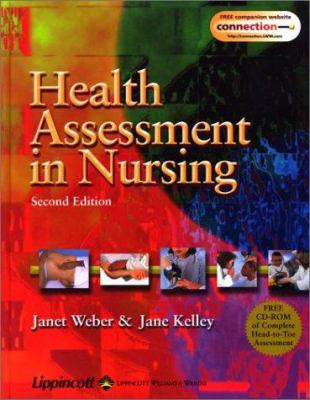 Health Assessment in Nursing [With CDROM] 0781732077 Book Cover