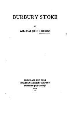 Burbury Stoke 1533347115 Book Cover