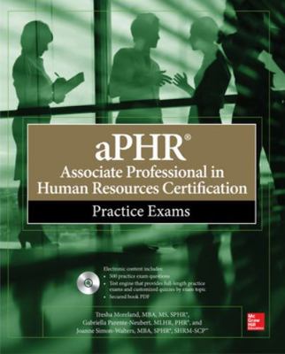 Aphr Associate Professional in Human Resources ... 1260026337 Book Cover