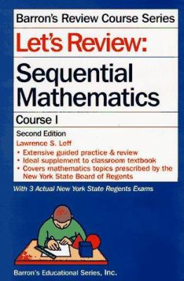 Let's Review: Sequential Mathematics, Course I ... 0812090365 Book Cover