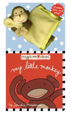 My Little Monkey [With Finger Puppets] B00A2M2NA6 Book Cover