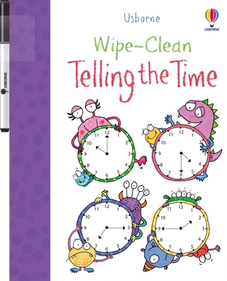 Wipe-Clean Telling the Time 1835405665 Book Cover