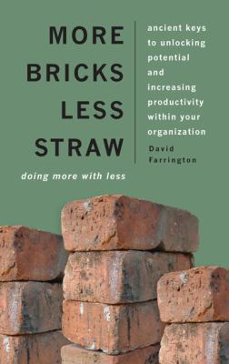 More Bricks Less Straw: Doing More with Less - ... 0830857087 Book Cover