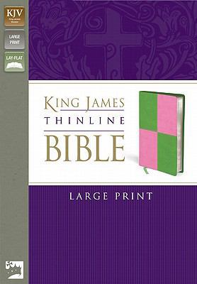 Thinline Bible-KJV-Large Print [Large Print] 0310941814 Book Cover