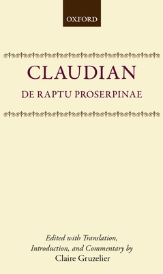 de Raptu Prosperpinae 0198147775 Book Cover