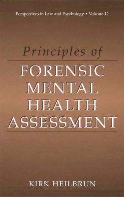 Paperback Principles of Forensic Mental Health Assessment Book