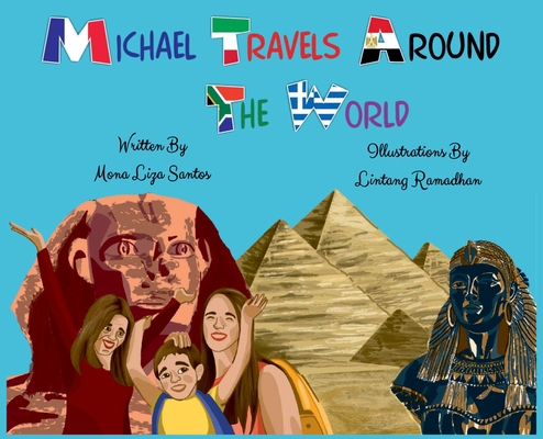 Michael Travels Around the World [Large Print] 1955560110 Book Cover