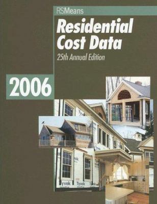 Residential Cost Data 2006 (Means Residential C... 087629803X Book Cover