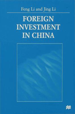 Foreign Investment in China 0333662415 Book Cover