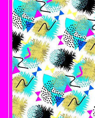 Memphis Geometric Fusion Pattern: Diary Weekly ... 1073316920 Book Cover