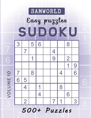 Easy Sudoku Puzzles: Over 500 Easy Sudoku Puzzl... B08B33TTCH Book Cover