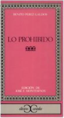 Lo prohibido . [Spanish] 8470391062 Book Cover