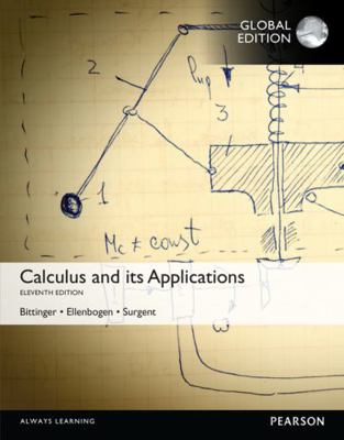 Calculus and Its Applications, Global Edition 1292100249 Book Cover