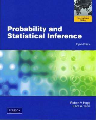 Probability and Statistical Inference 032163635X Book Cover