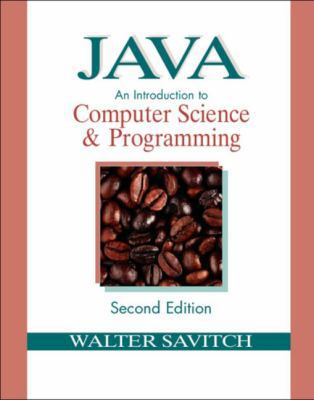 Java: An Introduction to Computer Science & Pro... 0130316970 Book Cover