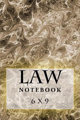 Law Notebook: 6 x 9 1535570083 Book Cover