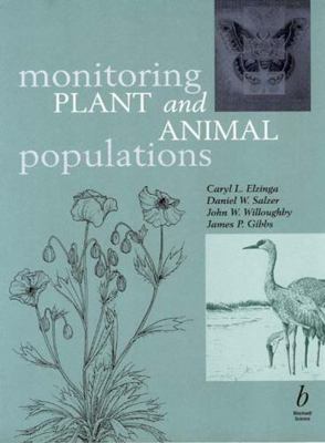 Monitoring Plant and Animal Populations: A Hand... 063204442X Book Cover