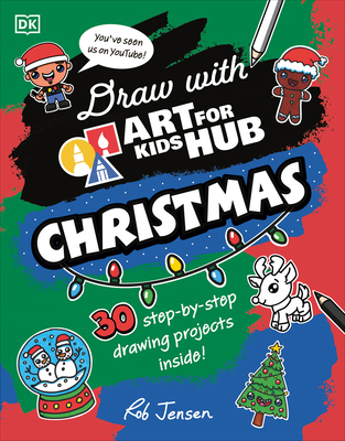 Draw with Art for Kids Hub Christmas 0593843959 Book Cover