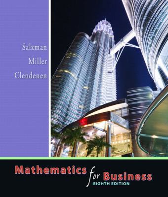 Mathematics for Business 0321357434 Book Cover