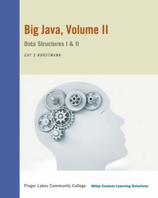 Big Java, Volume II, Data Structures I & II 1118815203 Book Cover