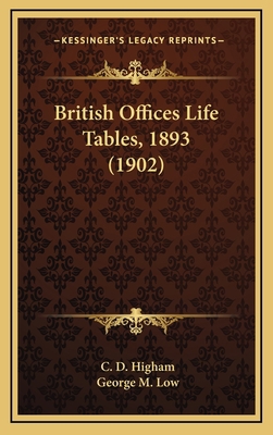 British Offices Life Tables, 1893 (1902) 1164754726 Book Cover