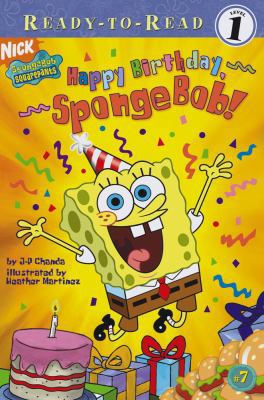 Happy Birthday, Spongebob! 0689876742 Book Cover