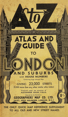 London A-Z Street Atlas – Historical Edition 1843486393 Book Cover