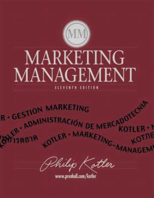 Marketing Management 0130336297 Book Cover
